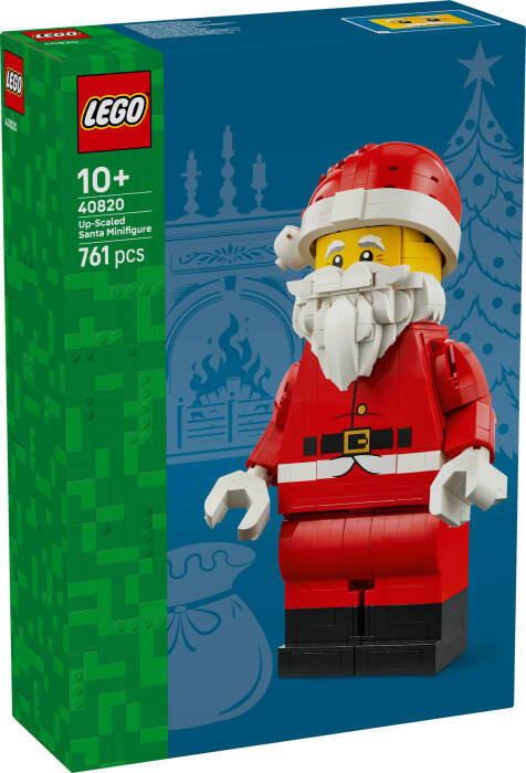40820 LEGO® Iconic Büyük Boyutlu Noel Baba Minifigürü - 2