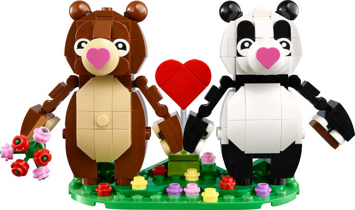 40821 LEGO® Iconic Aşık Ayıcıklar - LEGO Iconic