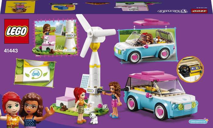 41443 LEGO Friends Olivia'nın Elektrikli Arabası - 4