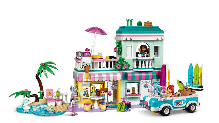 41693 LEGO Friends Sörfçü Plajı - 1