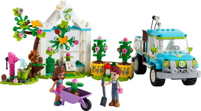 41707 LEGO Friends Ağaç Dikme Aracı - 1