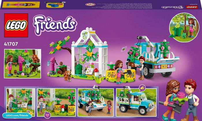 41707 LEGO Friends Ağaç Dikme Aracı - 4