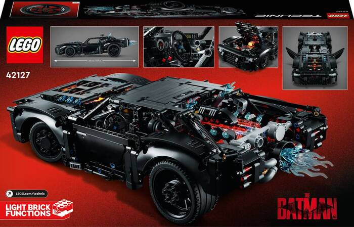 42127 LEGO Technic BATMAN - BATMOBİL - 4