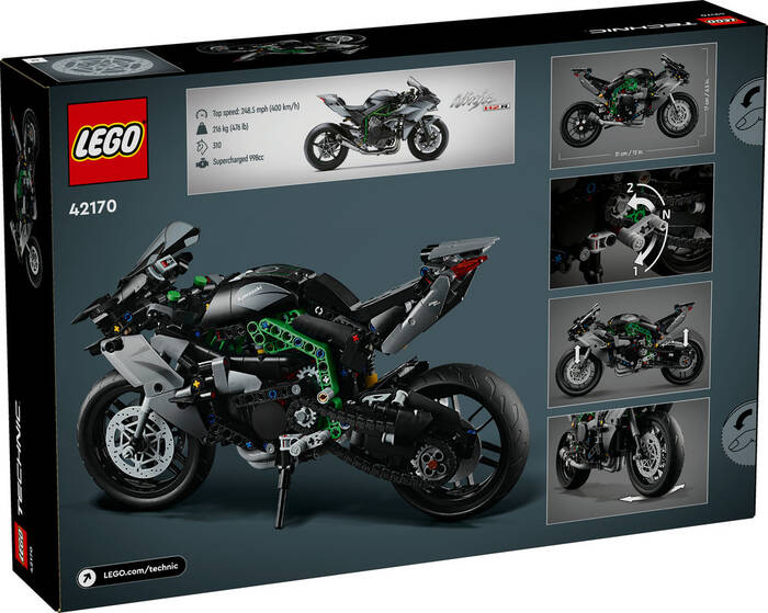 42170 LEGO® Technic Kawasaki Ninja H2R Motosiklet - 13
