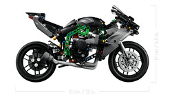 42170 LEGO® Technic Kawasaki Ninja H2R Motosiklet - 12