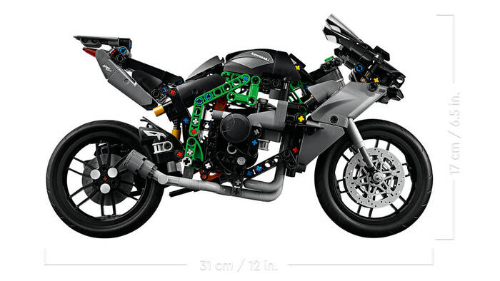 42170 LEGO® Technic Kawasaki Ninja H2R Motosiklet - 12
