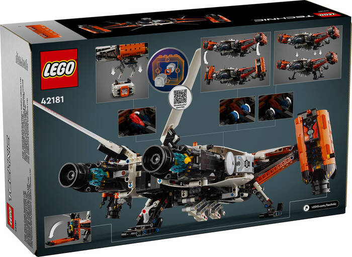 42181 LEGO® Technic VTOL Ağır Kargo Uzay Gemisi LT81 - 13