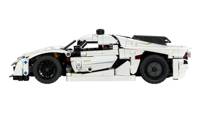 42184 LEGO® Technic Koenigsegg Jesko Absolut Beyaz Hiper Araba - 4