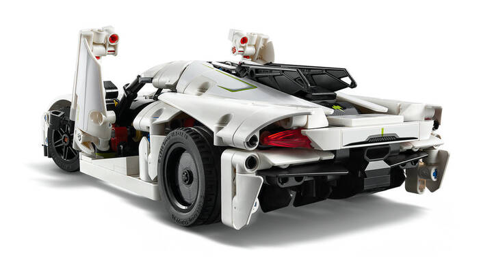 42184 LEGO® Technic Koenigsegg Jesko Absolut Beyaz Hiper Araba - 6