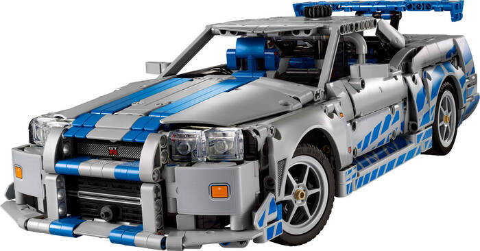 42210 LEGO® Technic Daha Hızlı Daha Öfkeli Nissan Skyline GT-R (R34) Araba - Technic™