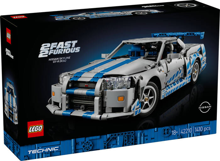 42210 LEGO® Technic Daha Hızlı Daha Öfkeli Nissan Skyline GT-R (R34) Araba - 2