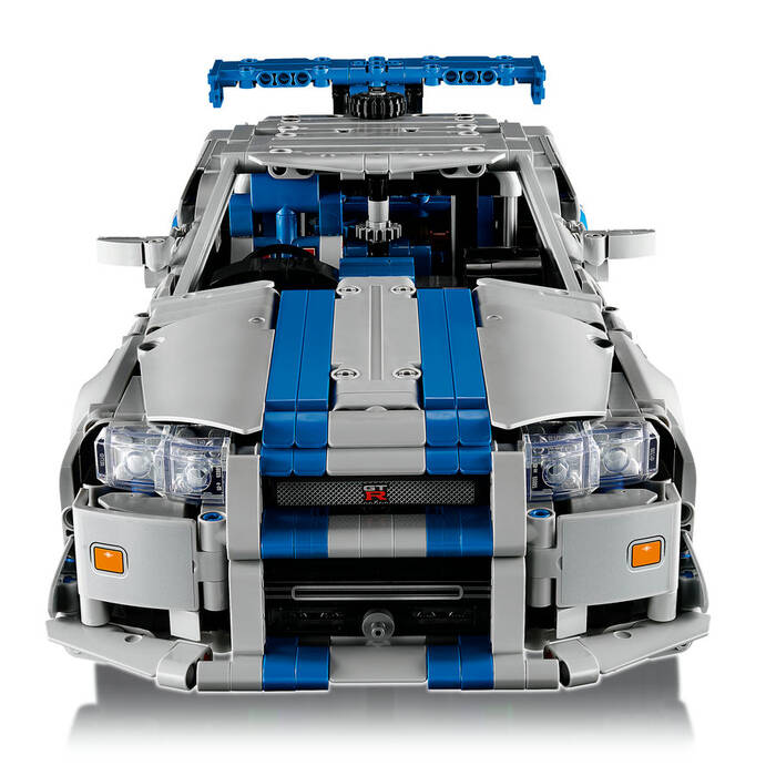 42210 LEGO® Technic Daha Hızlı Daha Öfkeli Nissan Skyline GT-R (R34) Araba - 5