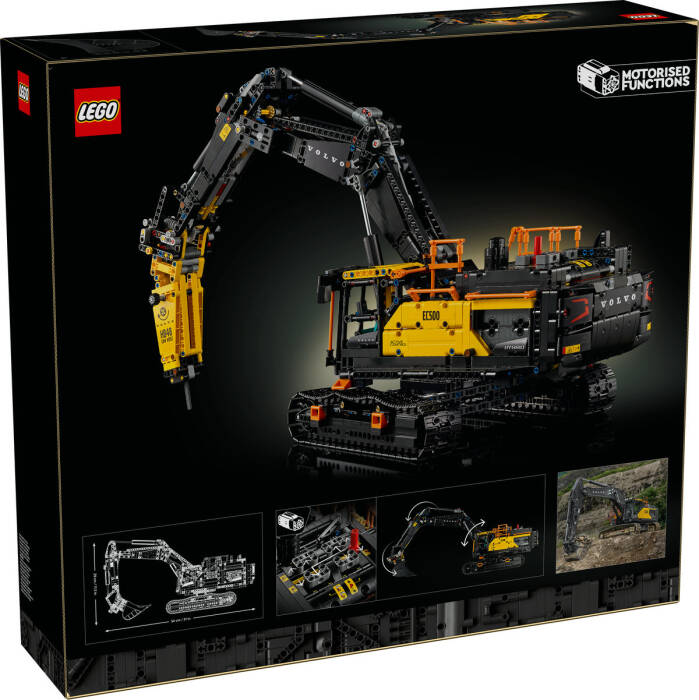 42215 LEGO® Technic Volvo EC500 Hybrid Ekskavatör - 7