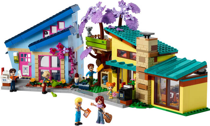 42620 LEGO® Friends Olly ve Paisley'nin Aile Evleri - 1