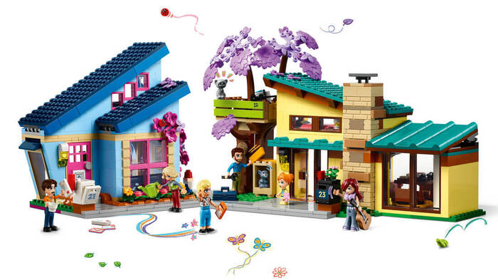 42620 LEGO® Friends Olly ve Paisley'nin Aile Evleri - 3