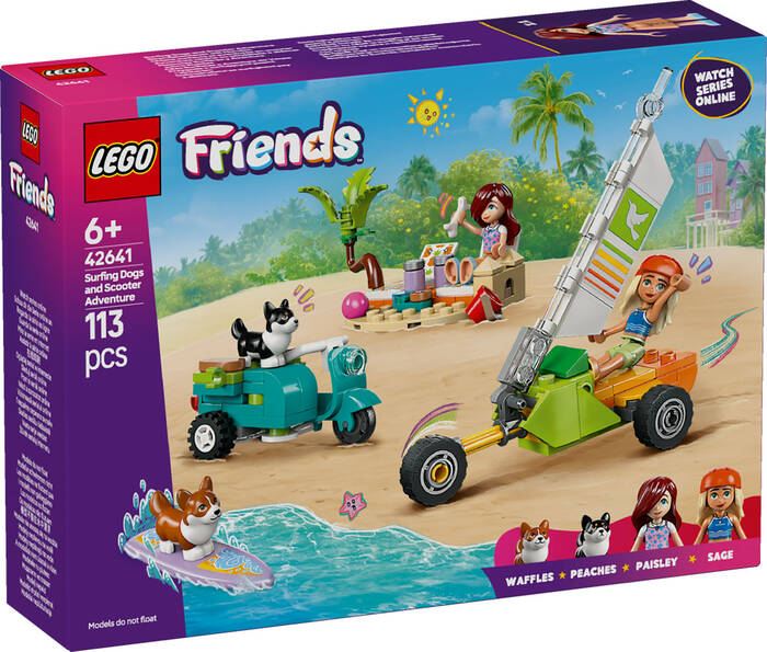 42641 LEGO® Friends Sörfçü Köpekler ve Scooter Macerası - 2