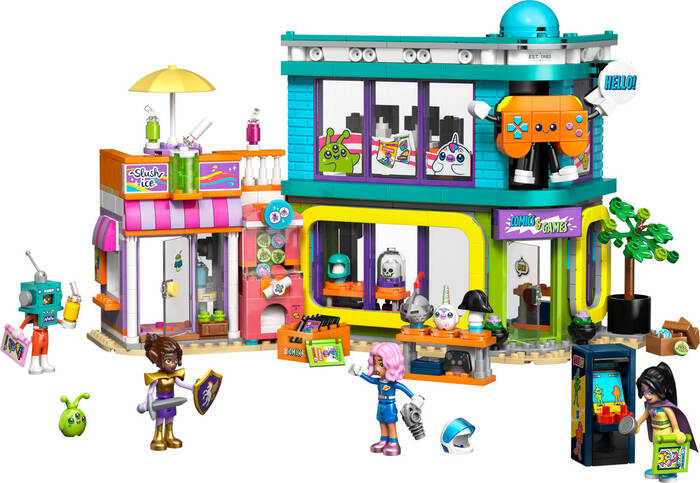 42674 LEGO® Friends Çizgi Roman ve Oyun Mağazası - Friends