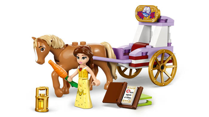 43233 LEGO® Disney Princess Belle'in Hikaye Zamanı At Arabası - 3