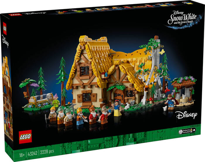 43242 LEGO® Disney Princess Pamuk Prenses ve Yedi Cücelerin Evi - 3