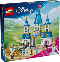 43275 LEGO® Disney Princess Sindirella’nın Şatosu ve At Arabası - Disney™ (1)