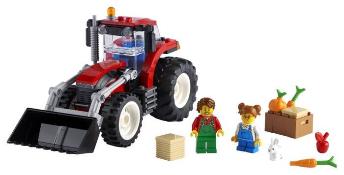 60287 LEGO City Traktör - City