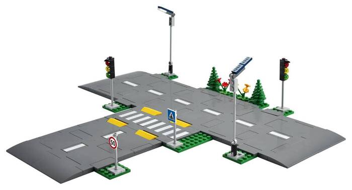 60304 LEGO City Yol Zeminleri - 1