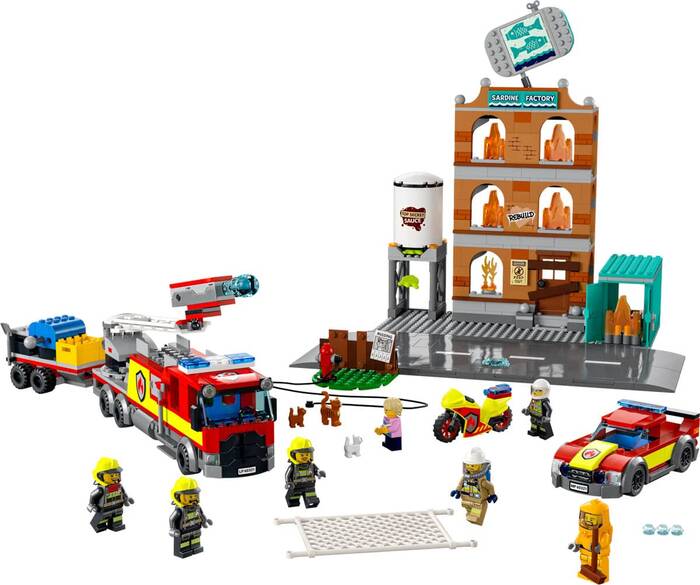 60321 LEGO City İtfaiye - 1