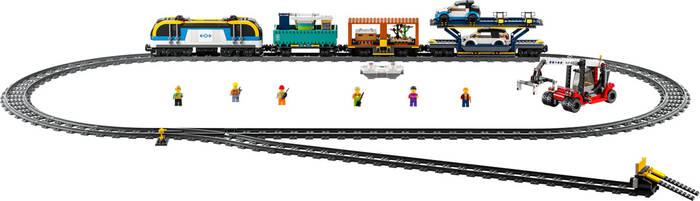 60336 LEGO City Yük Treni - LEGO Iconic