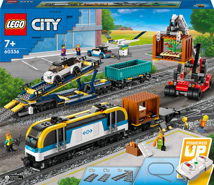 60336 LEGO City Yük Treni - 3