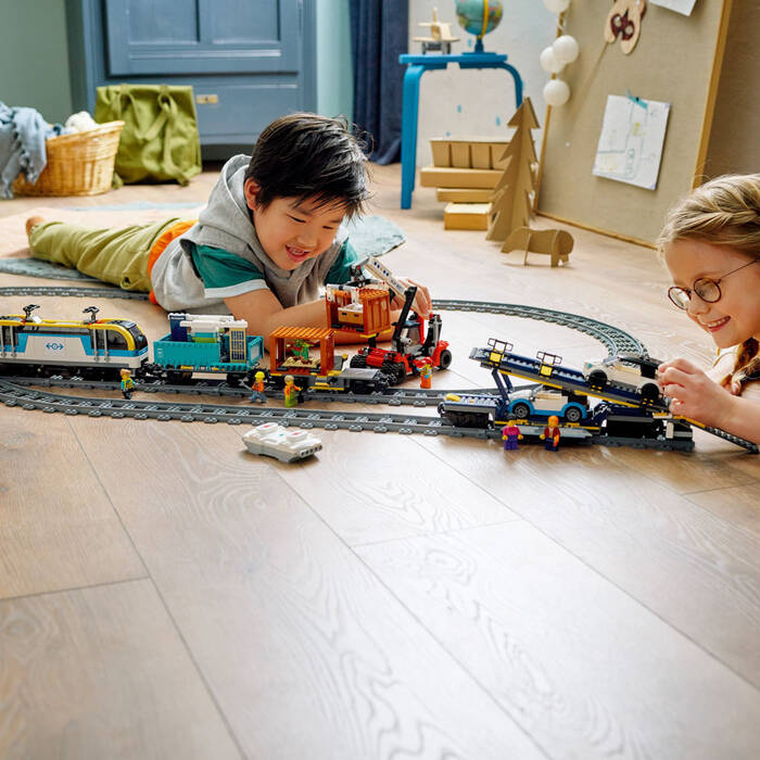 60336 LEGO City Yük Treni - 7