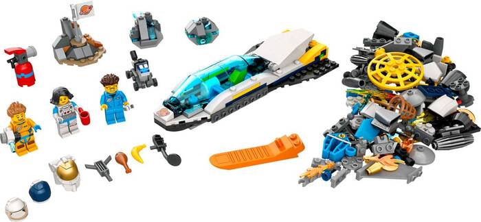 60354 LEGO City Mars Uzay Aracı Keşif Görevleri - 1