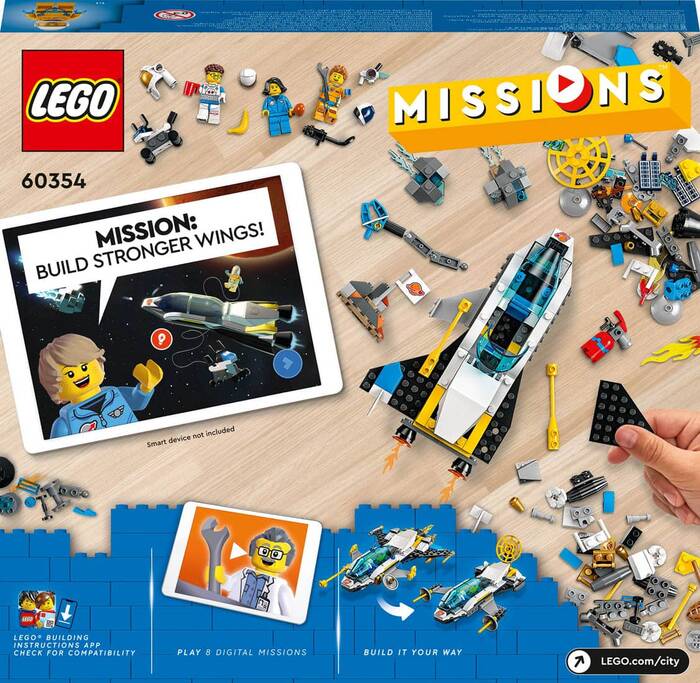 60354 LEGO City Mars Uzay Aracı Keşif Görevleri - 4