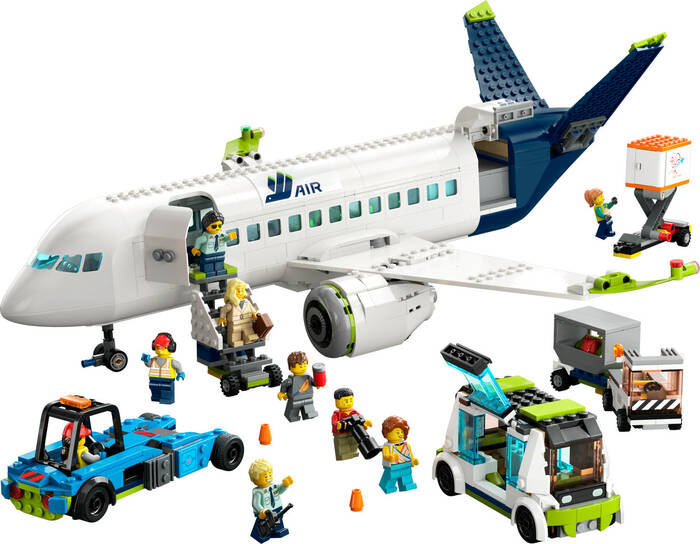 60367 LEGO® City Yolcu Uçağı - City