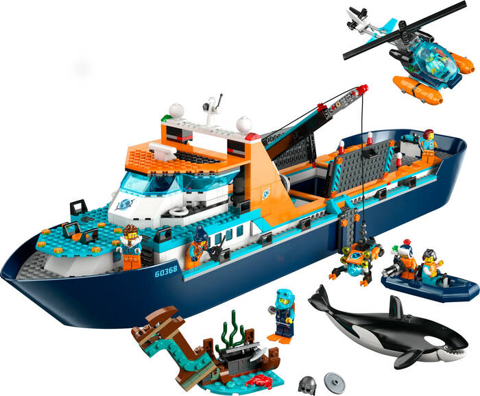 60368 LEGO® City Kutup Keşif Gemisi - 1