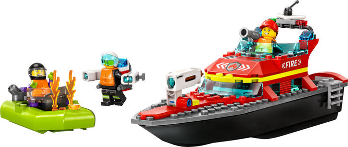 60373 LEGO® City İtfaiye Kurtarma Teknesi - 1