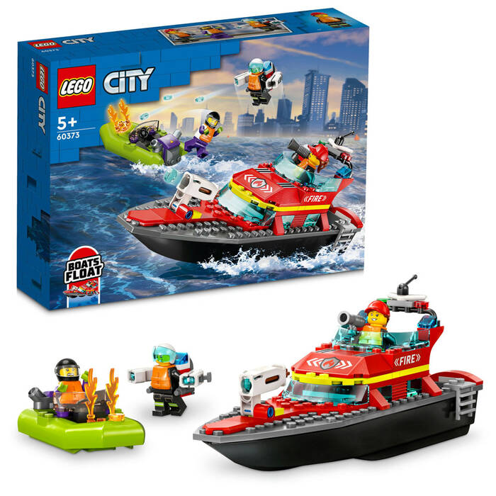 60373 LEGO® City İtfaiye Kurtarma Teknesi - 2