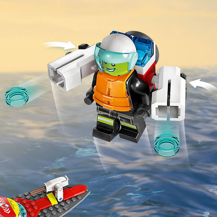 60373 LEGO® City İtfaiye Kurtarma Teknesi - 5