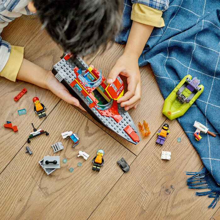 60373 LEGO® City İtfaiye Kurtarma Teknesi - 8