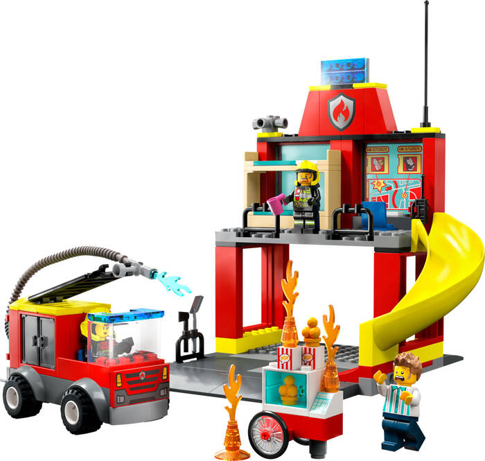 60375 LEGO® City İtfaiye Merkezi ve İtfaiye Kamyonu - 1