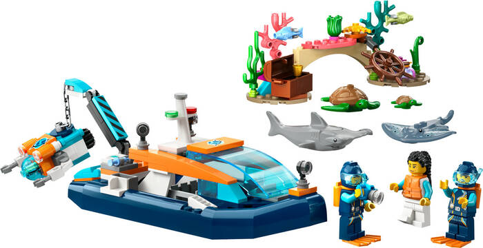 60377 LEGO® City Kâşif Dalış Kapsülü - 1