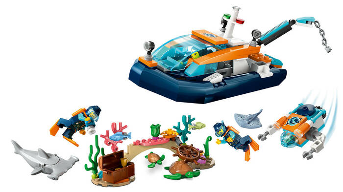 60377 LEGO® City Kâşif Dalış Kapsülü - 3