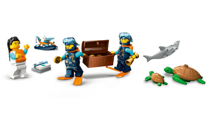 60377 LEGO® City Kâşif Dalış Kapsülü - 4