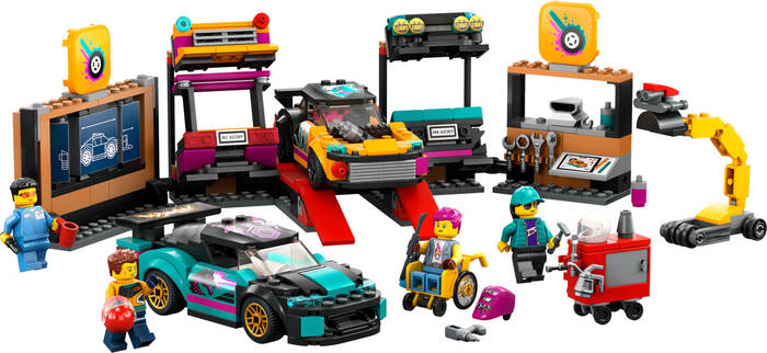 60389 LEGO® City Araç Modifiye Atölyesi - 1