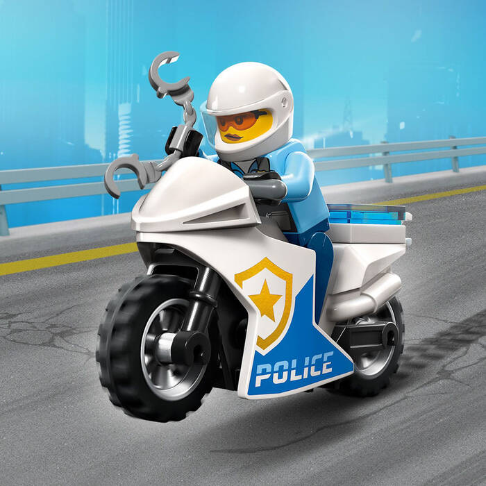 60392 LEGO® City Polis Motosikleti Araba Takibi - 4