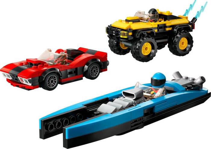 60395 LEGO® LEGO City Kombo Yarış Paketi - 1