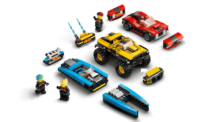 60395 LEGO® LEGO City Kombo Yarış Paketi - 5