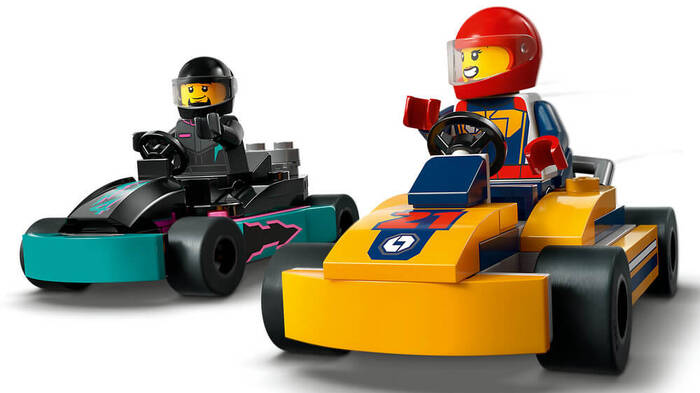 60400 LEGO® City Go-Kartlar ve Yarış Sürücüleri - 6