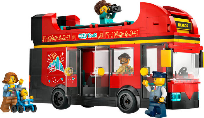 60407 LEGO® City Kırmızı İki Katlı Gezi Otobüsü - 1
