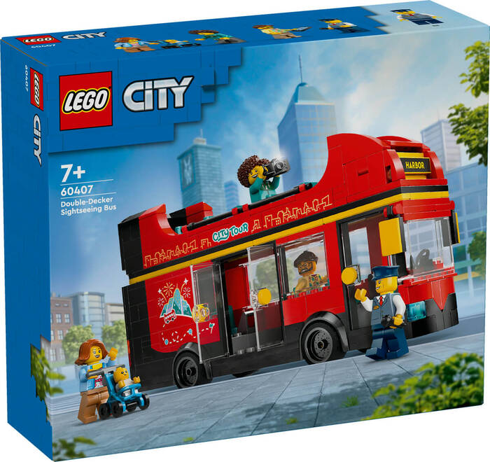 60407 LEGO® City Kırmızı İki Katlı Gezi Otobüsü - 2