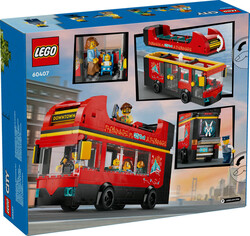 60407 LEGO® City Kırmızı İki Katlı Gezi Otobüsü - 7